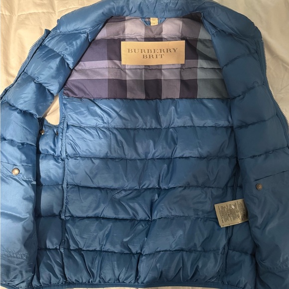 Blue Puffer Vest - Picture 2 of 8